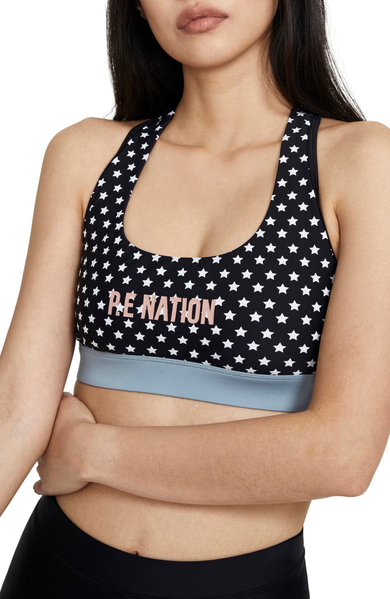 P.E Nation Dominion Sports Bra, Main, color, 