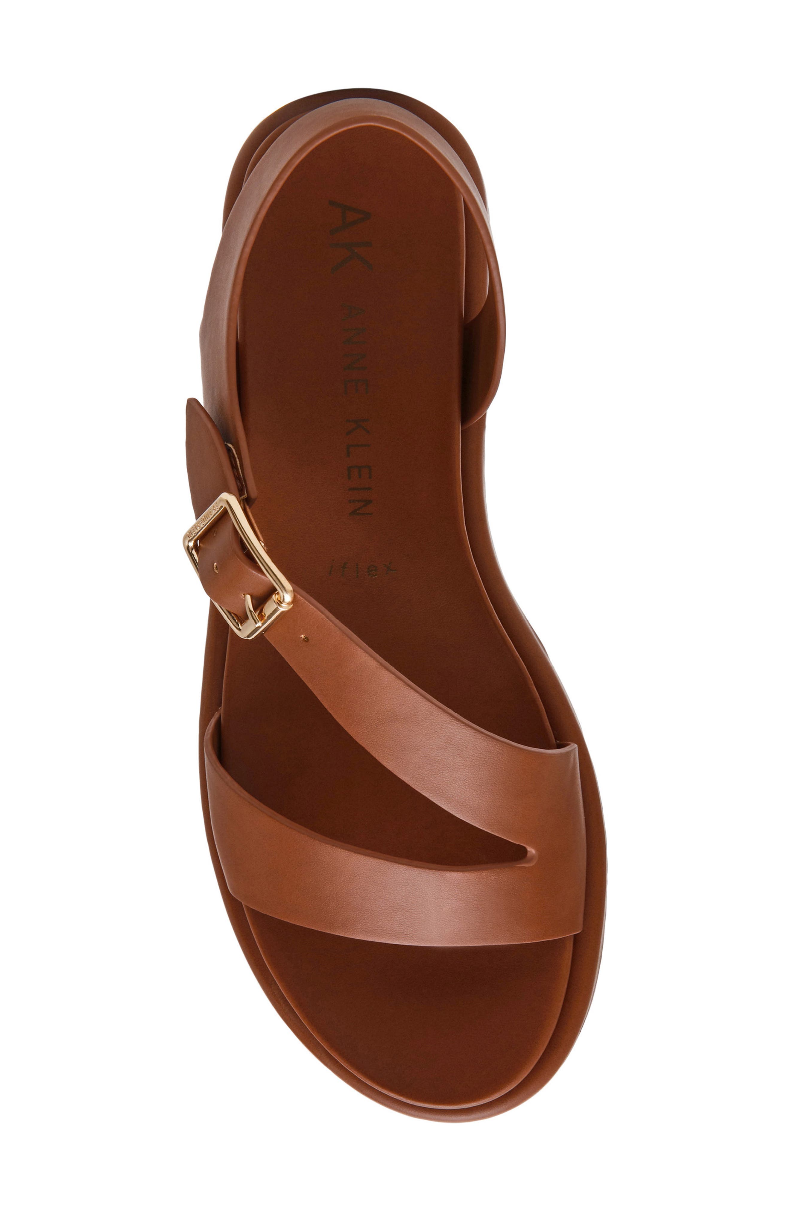 Elzie Sandal, Alternate, color, COGNAC PU