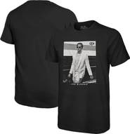 Majestic Threads Men's Majestic Threads Joe Burrow Black Cincinnati Bengals Oversized Player Image T-Shirt