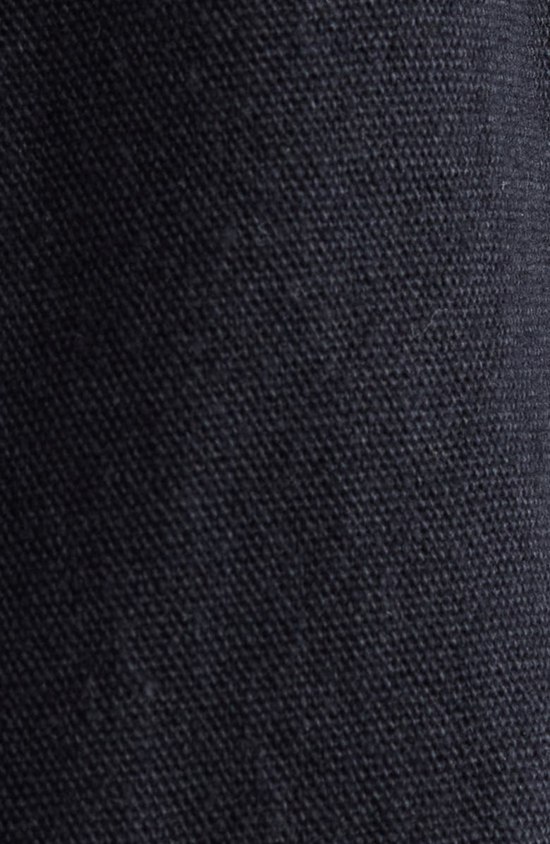 Isabel Marant Cybila Cotton Pintuck Shorts, Alternate, color, Black