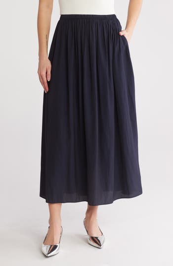 T Tahari Everyday Pull-on Skirt In Blue