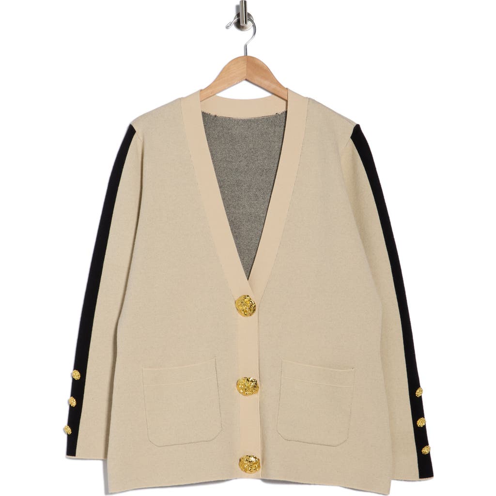 By Design Cream Puff Cardigan In Neutral