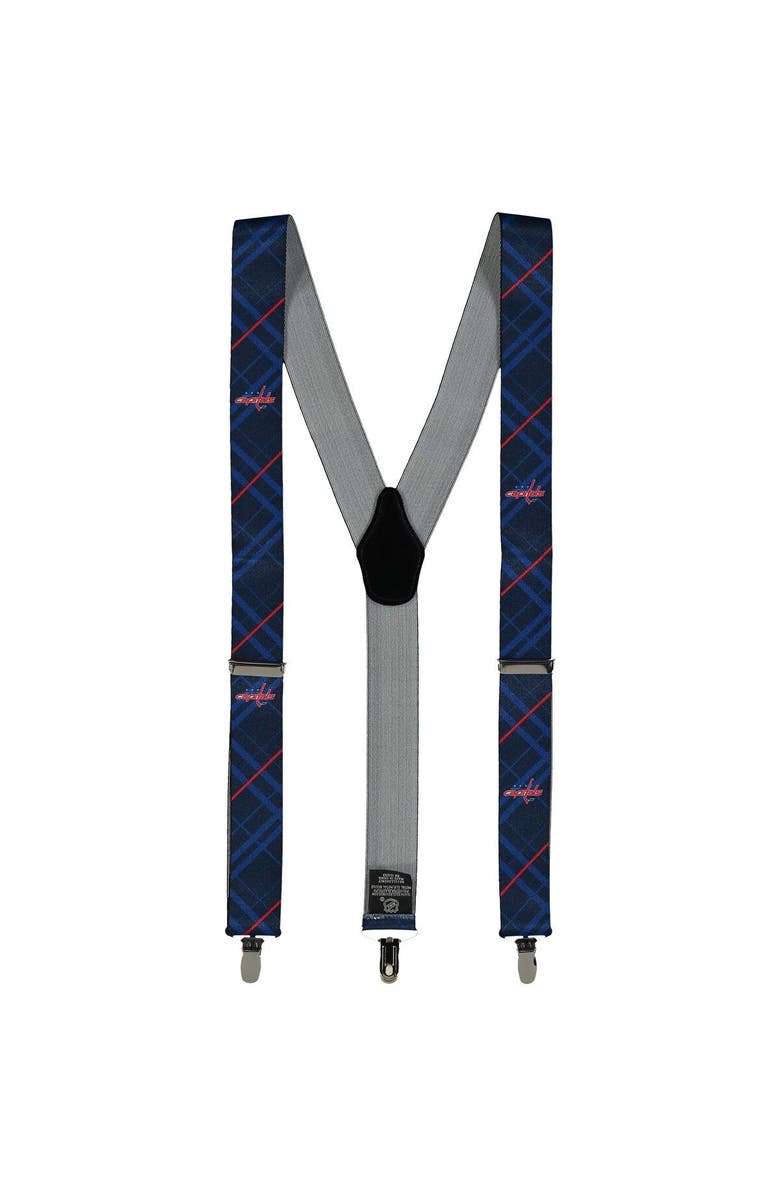EAGLES WINGS Men's Blue Washington Capitals Suspenders, Main, color, Blue