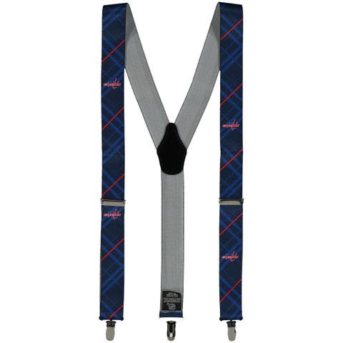 Men's Blue Washington Capitals Suspenders