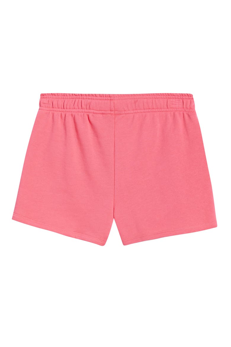 Kids' Planet Embroidered Organic Cotton Sweat Shorts, Alternate, color, PINK