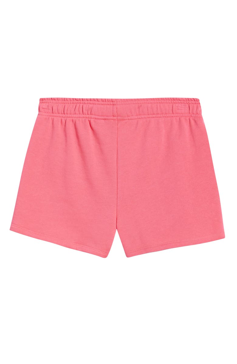 Mini Rodini Kids' Planet Embroidered Organic Cotton Sweat Shorts, Alternate, color, Pink