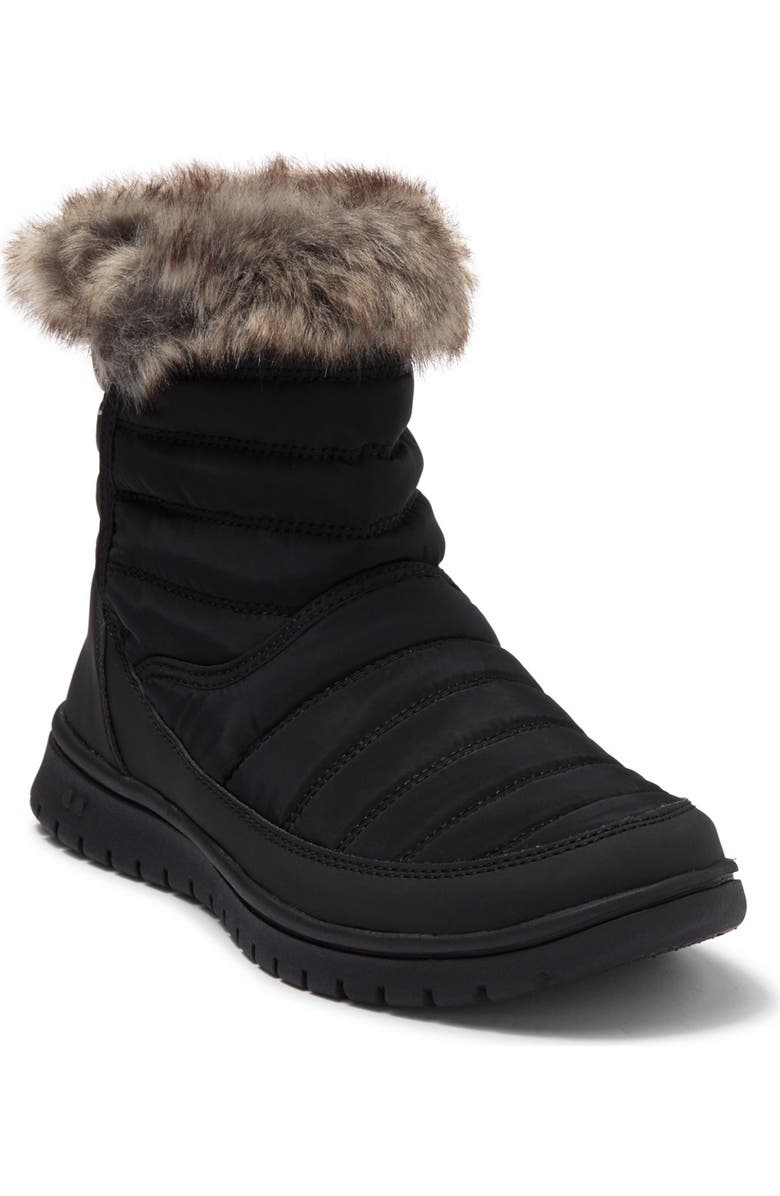 Rykä Suzy Faux Fur Trim Bootie - Wide Width Available, Main, color,