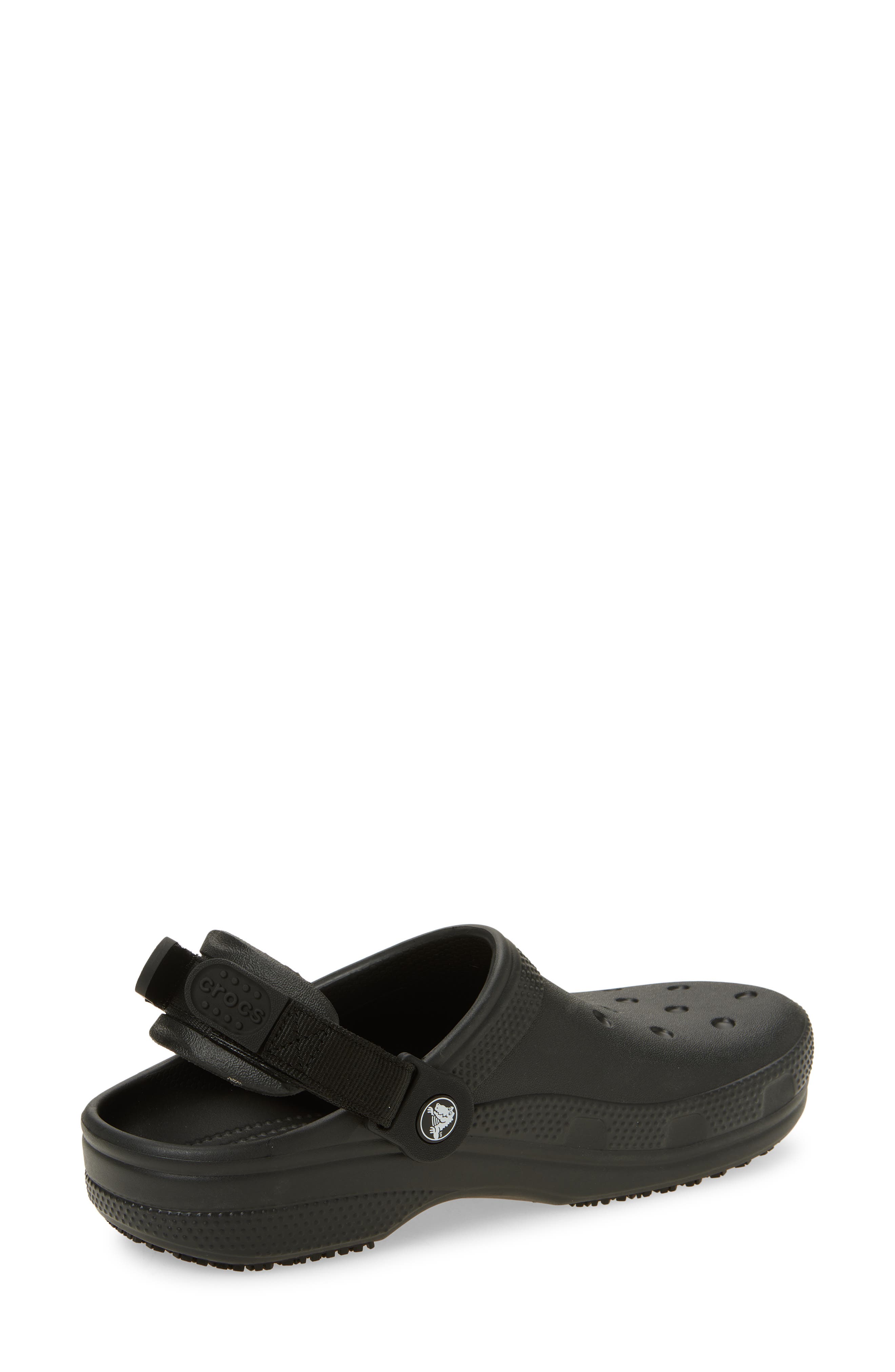CROCS Classic Work Clog, Alternate, color, Black