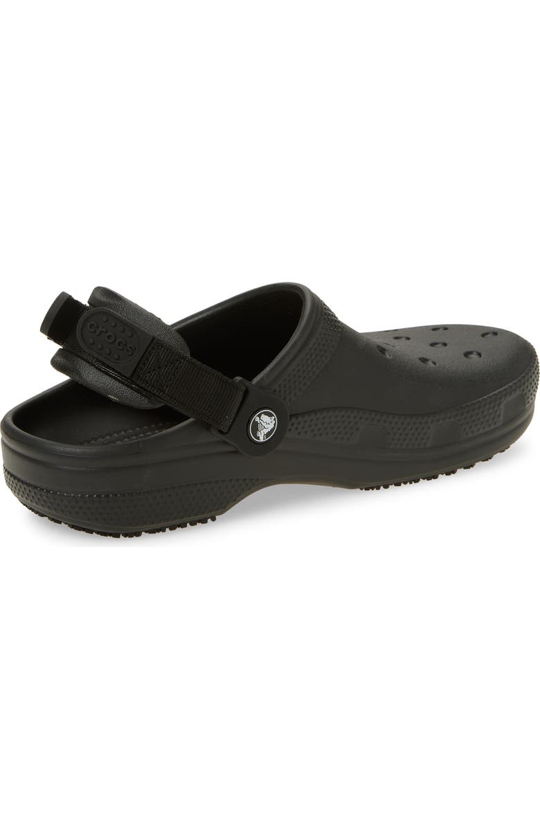 CROCS Classic Work Clog, Alternate, color, Black