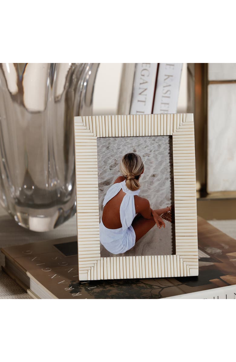 Zodax Nubia Ribbed 5.5 x 7.5 Photo Frame, Alternate, color,