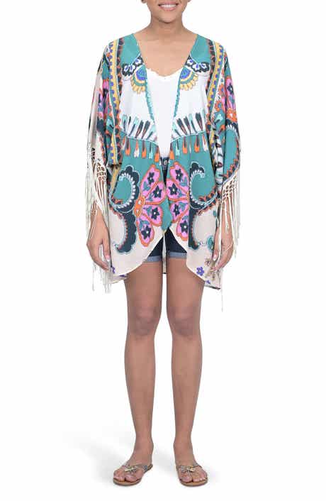 Fringe Kimono Wrap