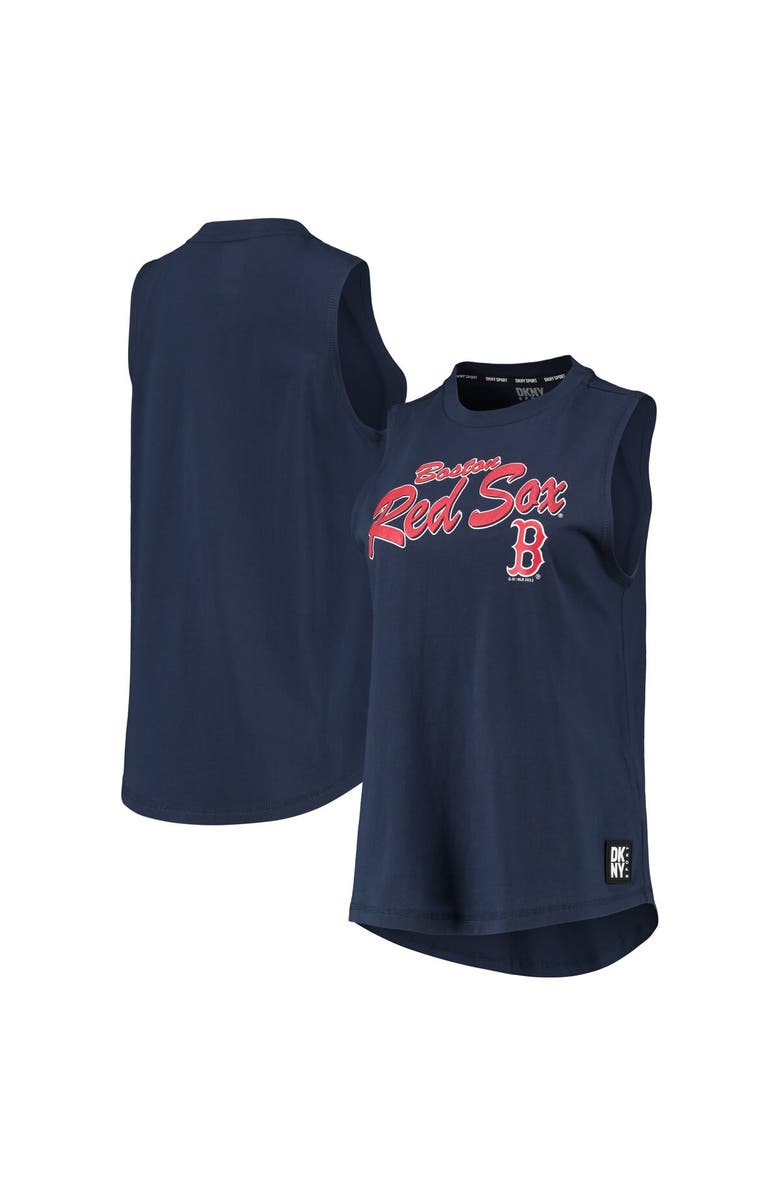 DKNY SPORT Women's DKNY Sport Navy Boston Red Sox Marcie Tank Top, Main, color, Navy