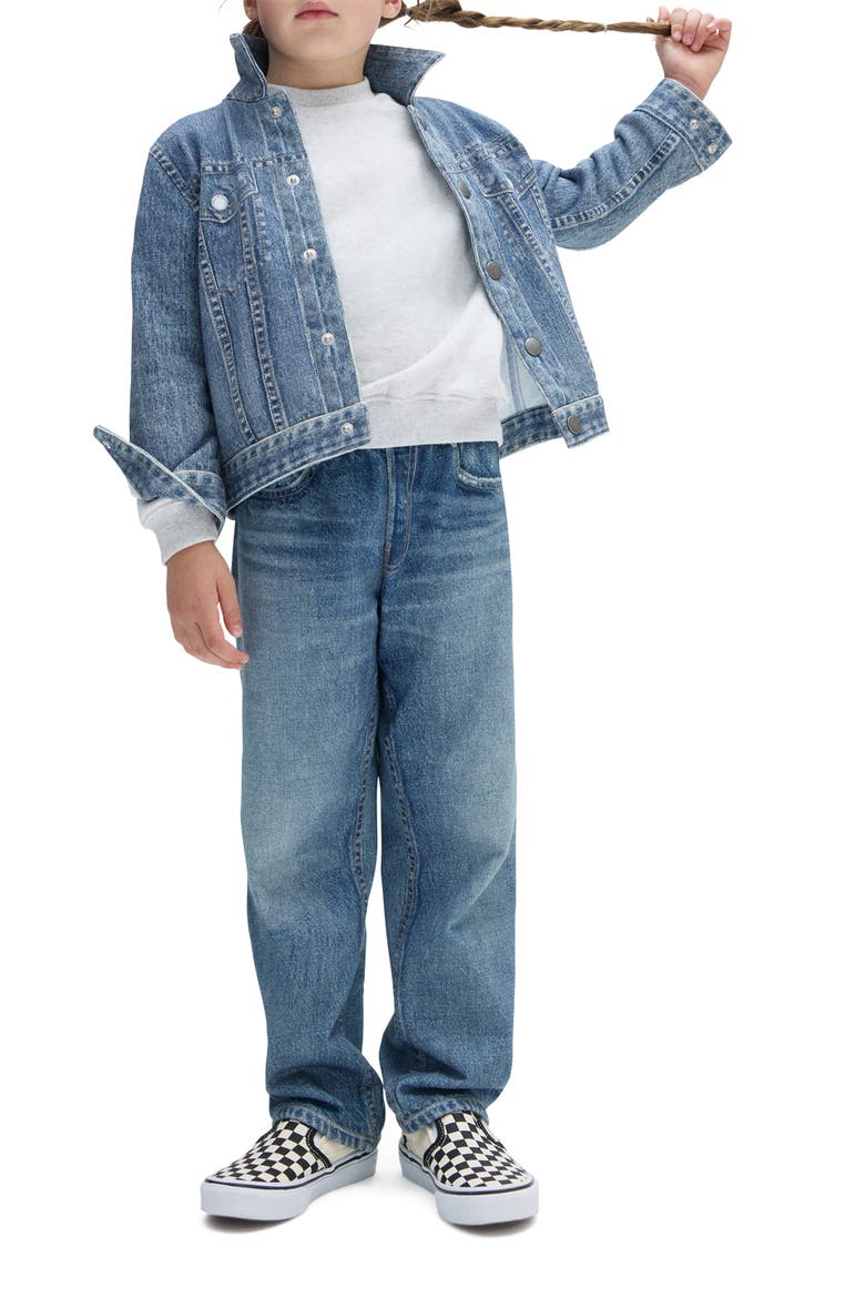 Kids' Mini Miramar Trucker Jacket, Alternate, color, SCRLT
