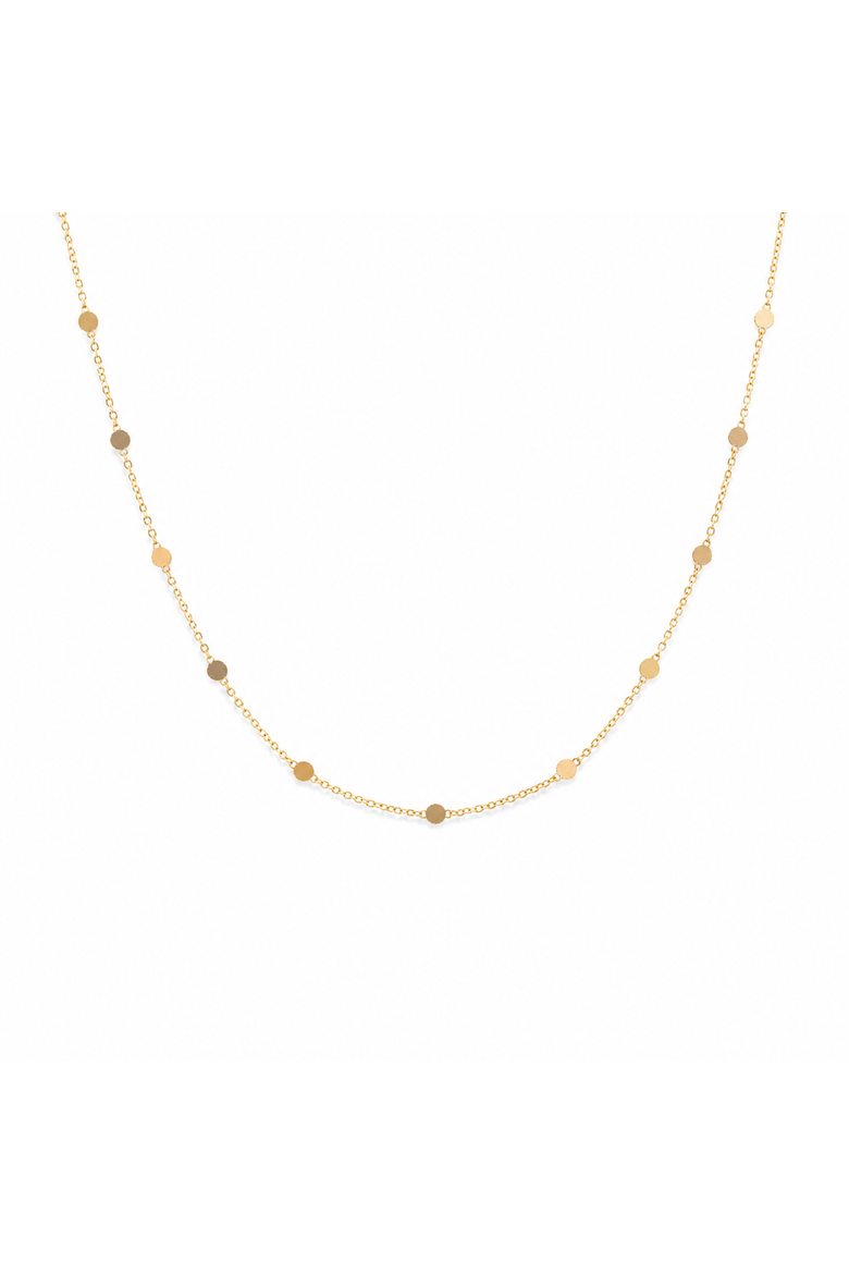 Golden Dot Layer Chain, Main, color, Gold