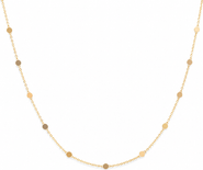 Ivy & Pearl Co. Golden Dot Layer Chain