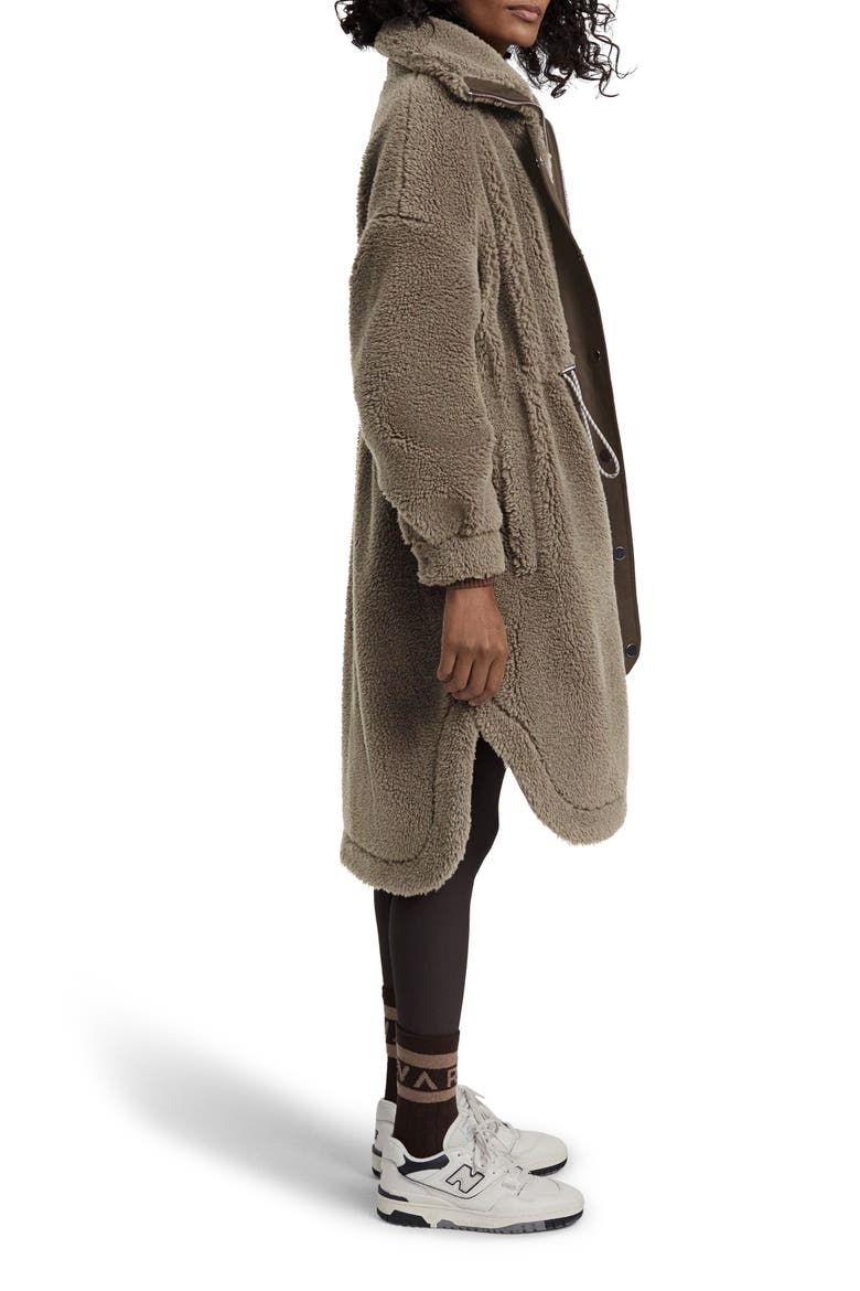 Jones High Pile Fleece Jacket, Alternate, color, FALLEN ROCK/ CROCODILE