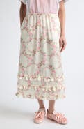Simone Rocha Ruffle Frill Hem Easy Skirt