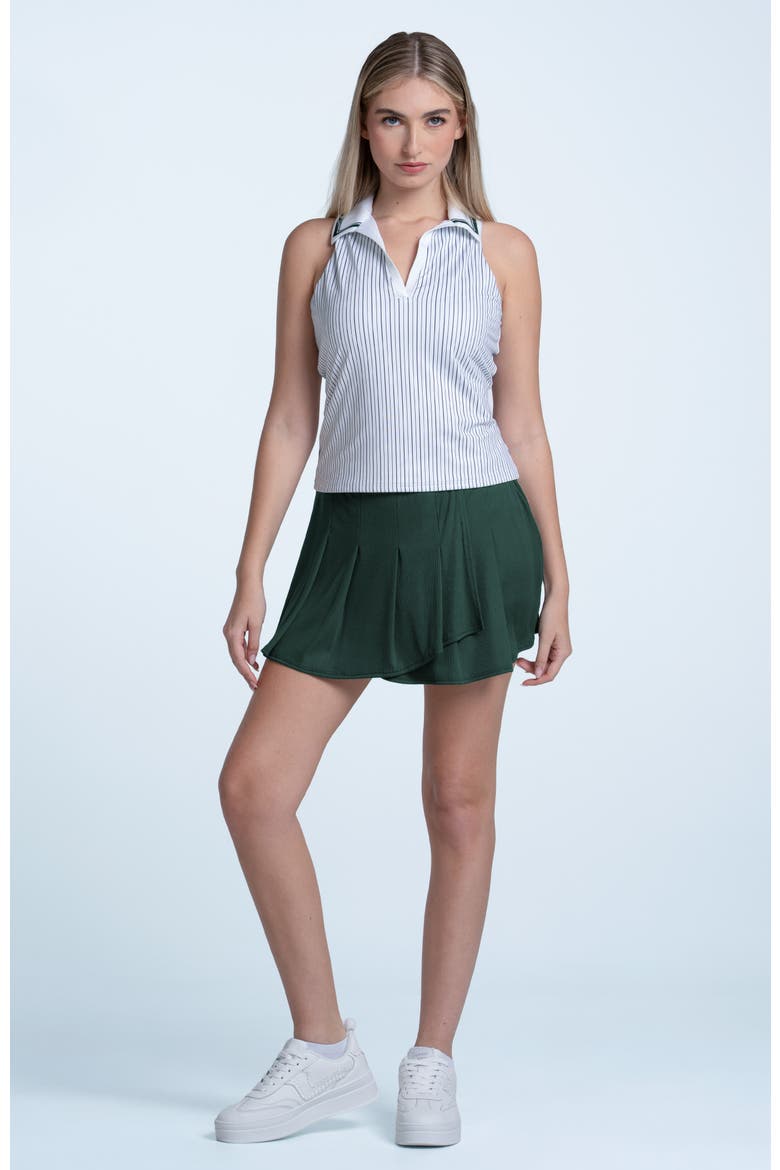 Ivy Classic Polo Tank, Alternate, color, White