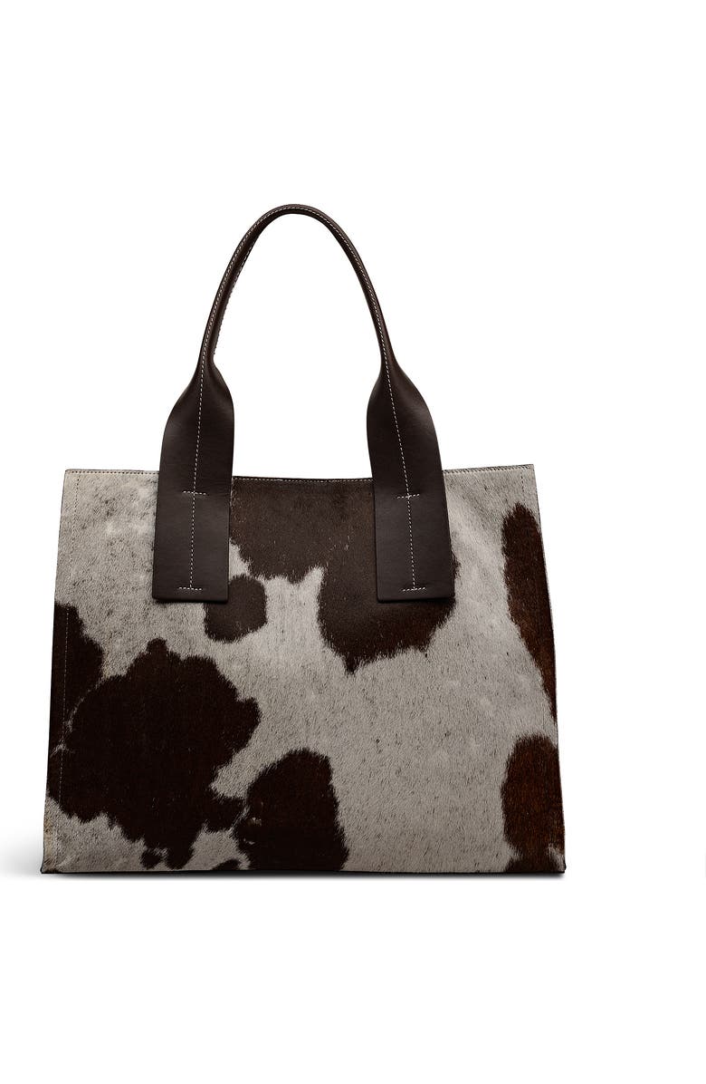 Radley The Strand - Cow Hide Large Open Top Shoulder Bag, Alternate, color, Black