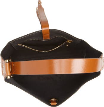 Small Marcie Leather Hobo Bag