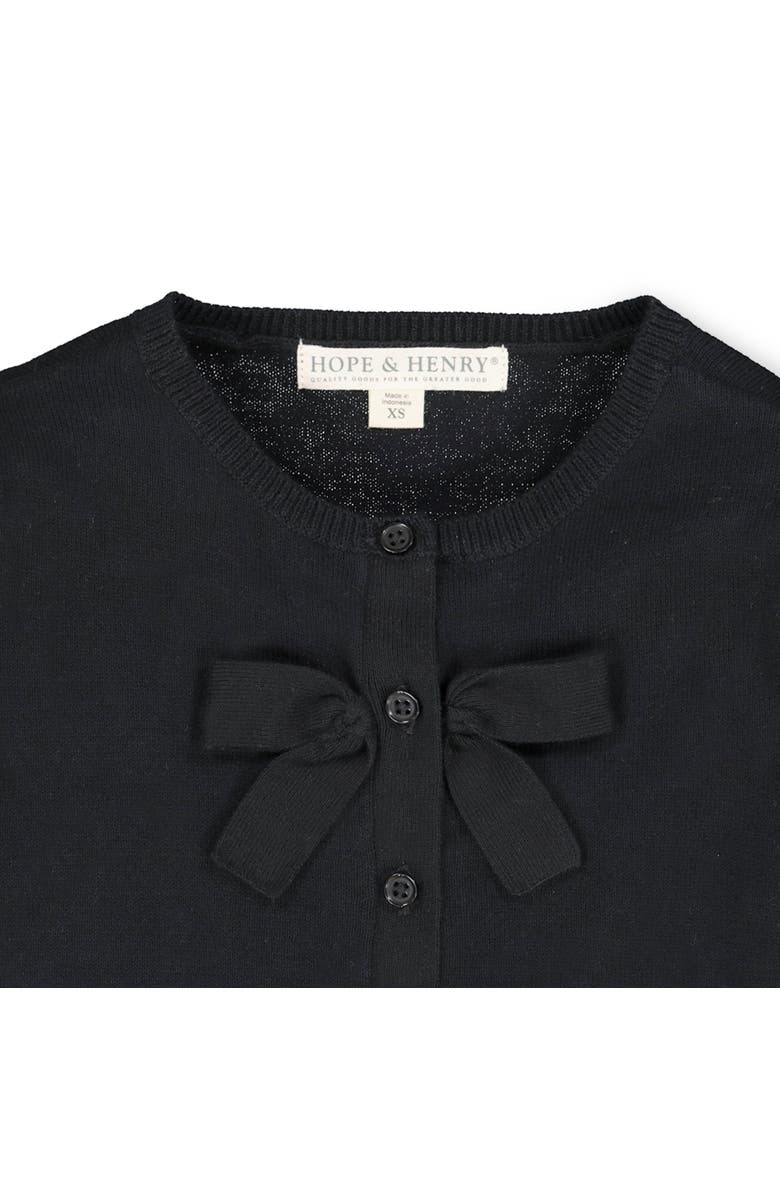 Hope & Henry Girls' Bow Front Cardigan, Infant, Alternate, color, 