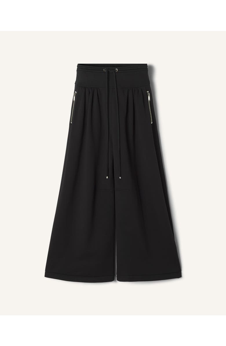 Lanvin COTTON FLEECE AND CASHMERE PANTS, Main, color, 