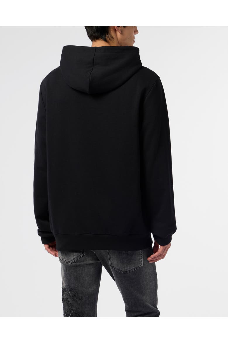 Hoodie Skull Stones Men, Alternate, color, black/black