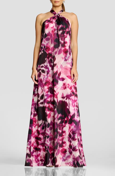 Maven Halter Maxi Gown