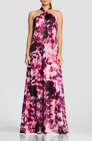 Dress the Population Maven Halter Maxi Gown