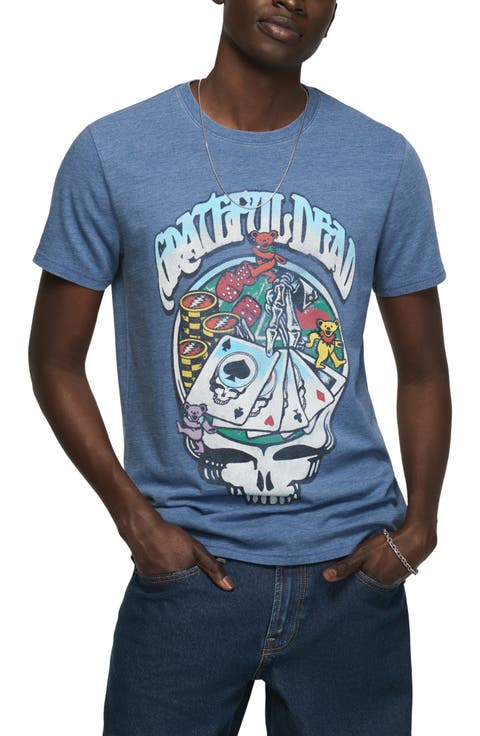 Grateful Dead Poker Graphic T-Shirt