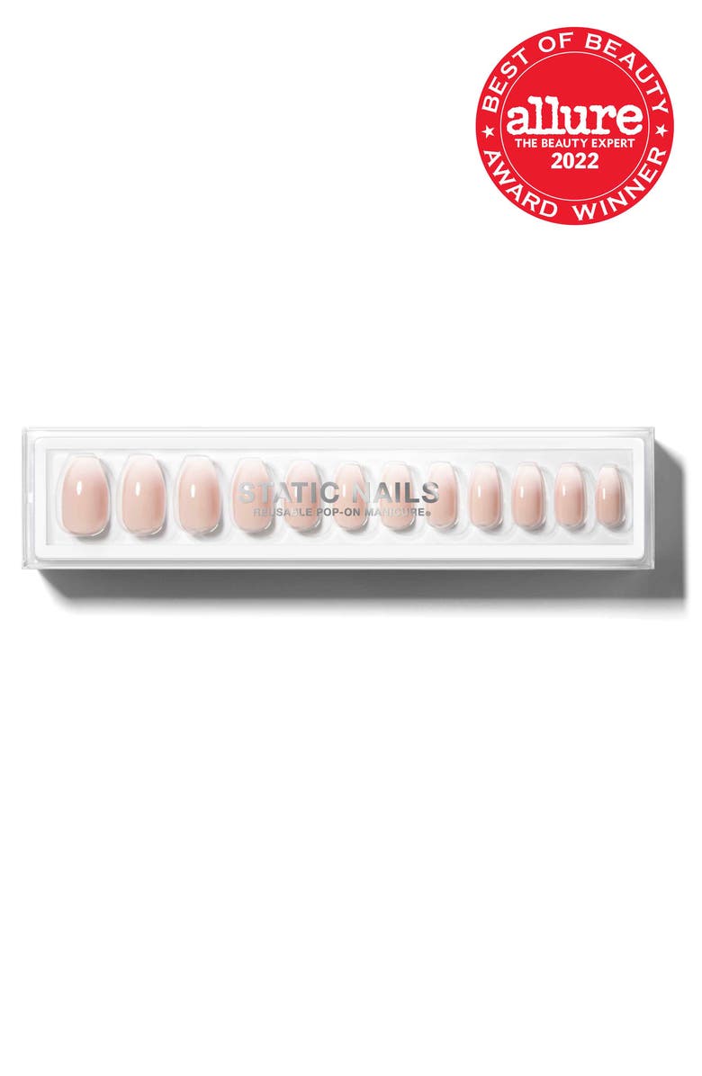 Static Nails Mademoiselle Coffin Pop-On Reusable Manicure Set, Alternate, color, 