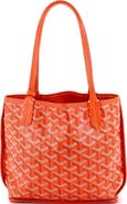 Pre-Owned Goyard Anjou Reversible Tote Coated Canvas Mini