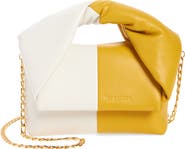 JW Anderson Small Twister Two-Tone Leather Crossbody Bag