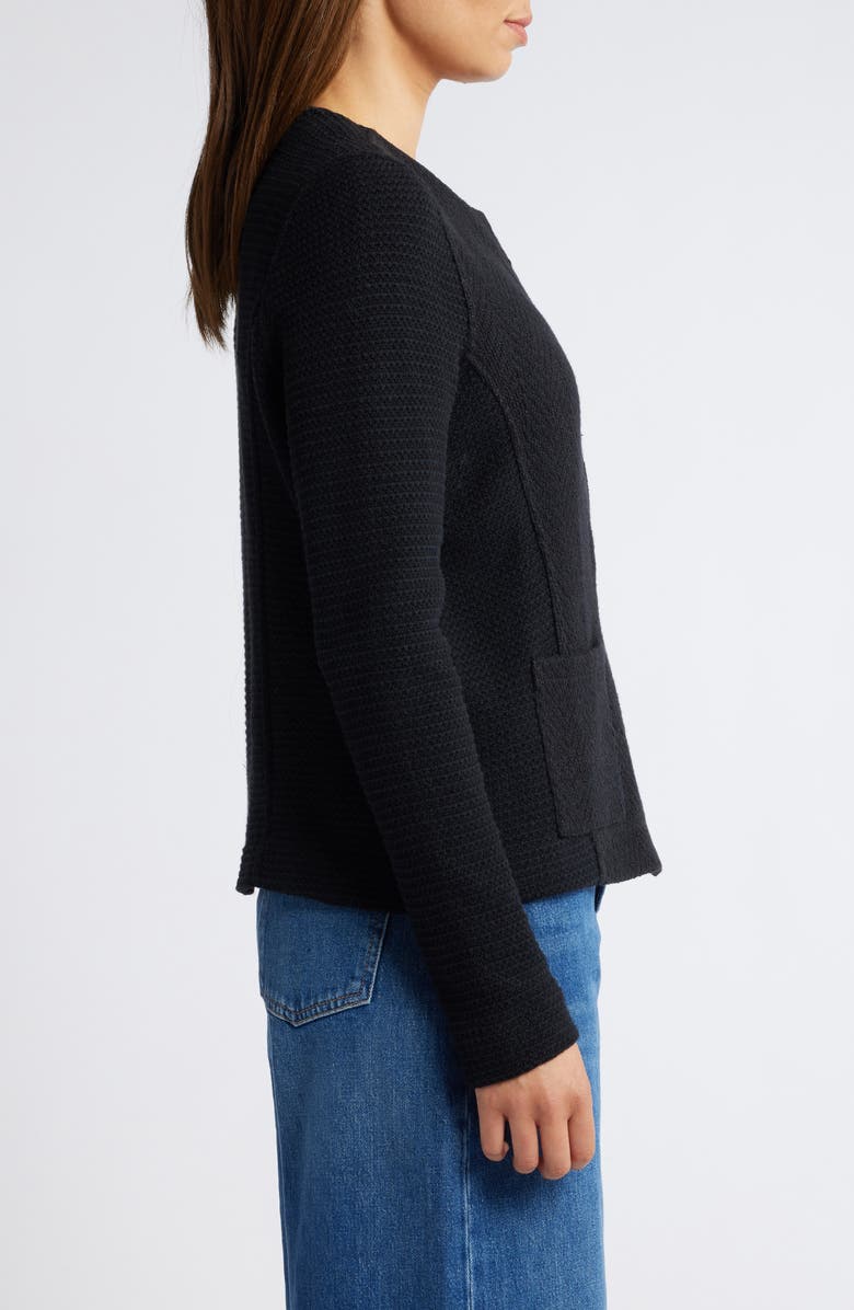 NIC+ZOE Mix Zip Front Knit Jacket, Alternate, color, 