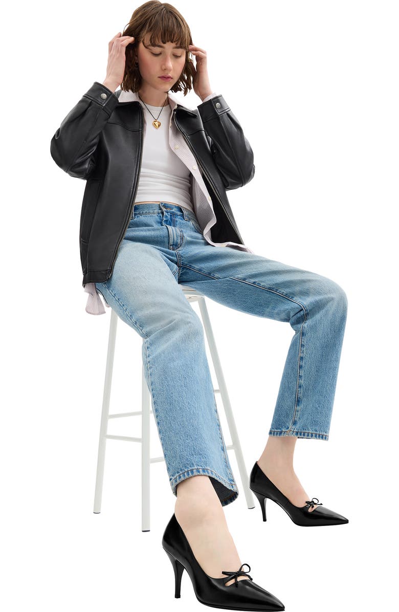 COACH Runway Pointed Toe Pump, Alternate, color,