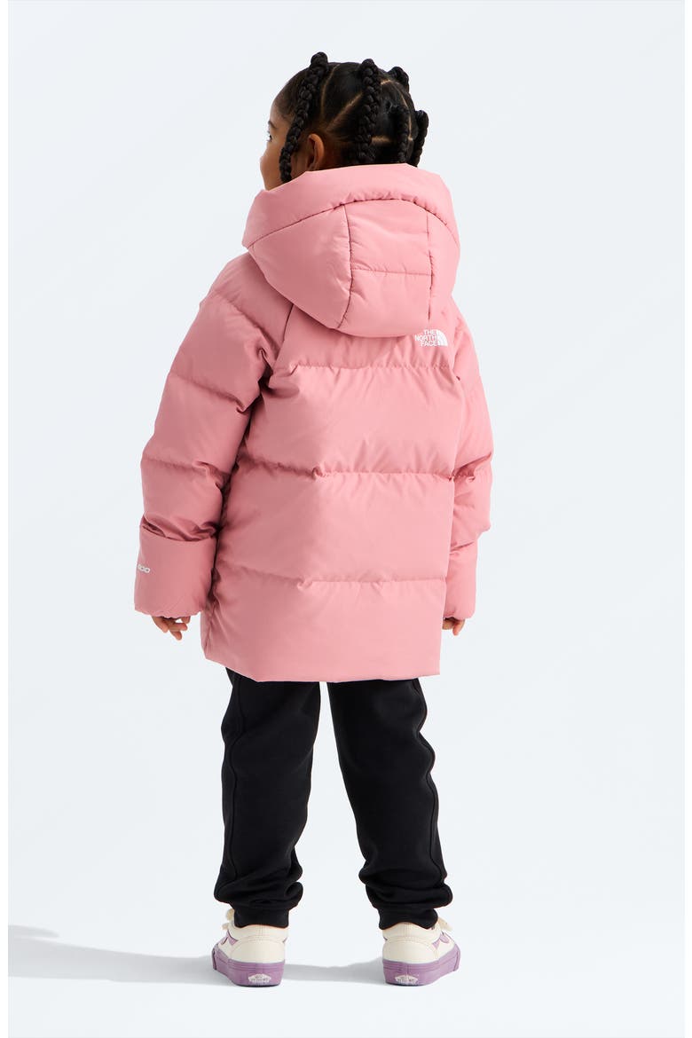 Kids' North Down Fleece Lined Short Parka, Alternate, color, PRIMROSE
