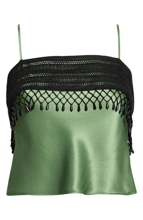 Slyvette Satin Top