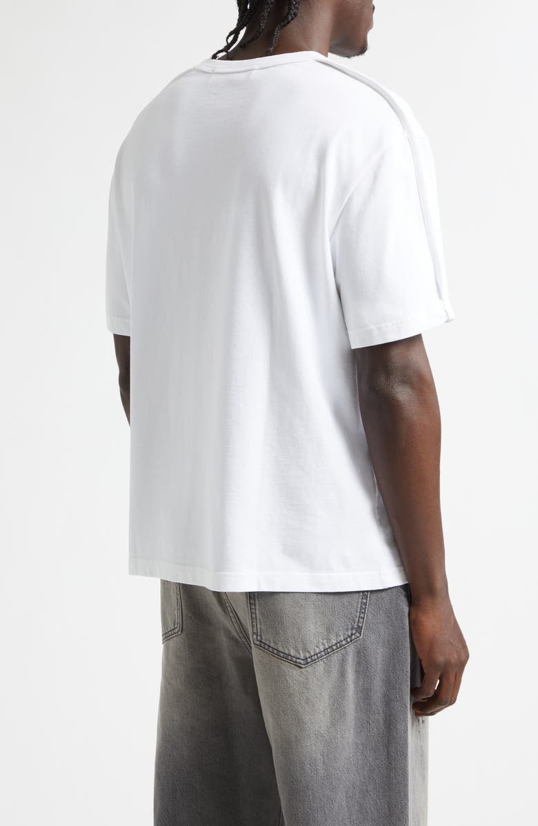 Séfr Label Cotton T-Shirt, Alternate, color, Contrast White