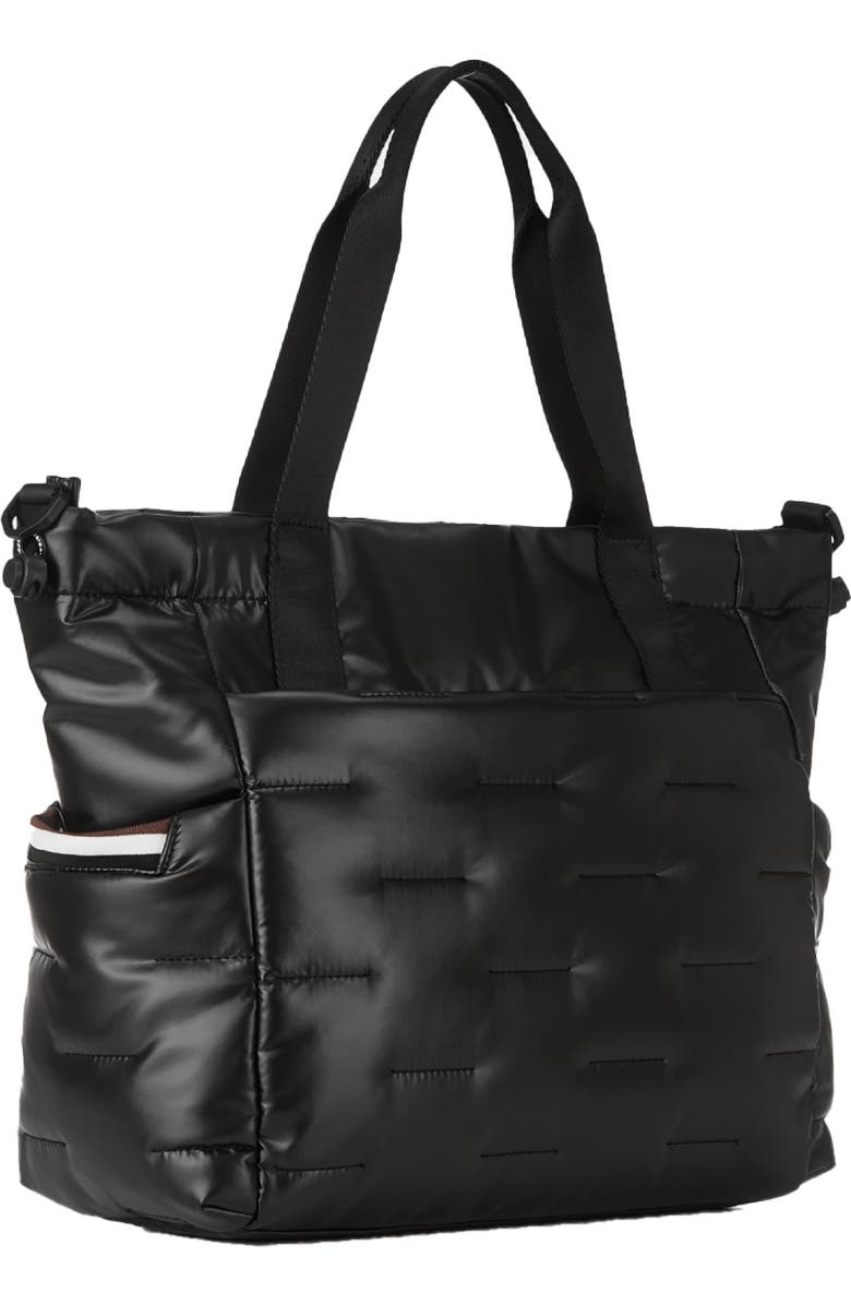 Hedgren Puffer Water Repellent Tote, Alternate, color, Black
