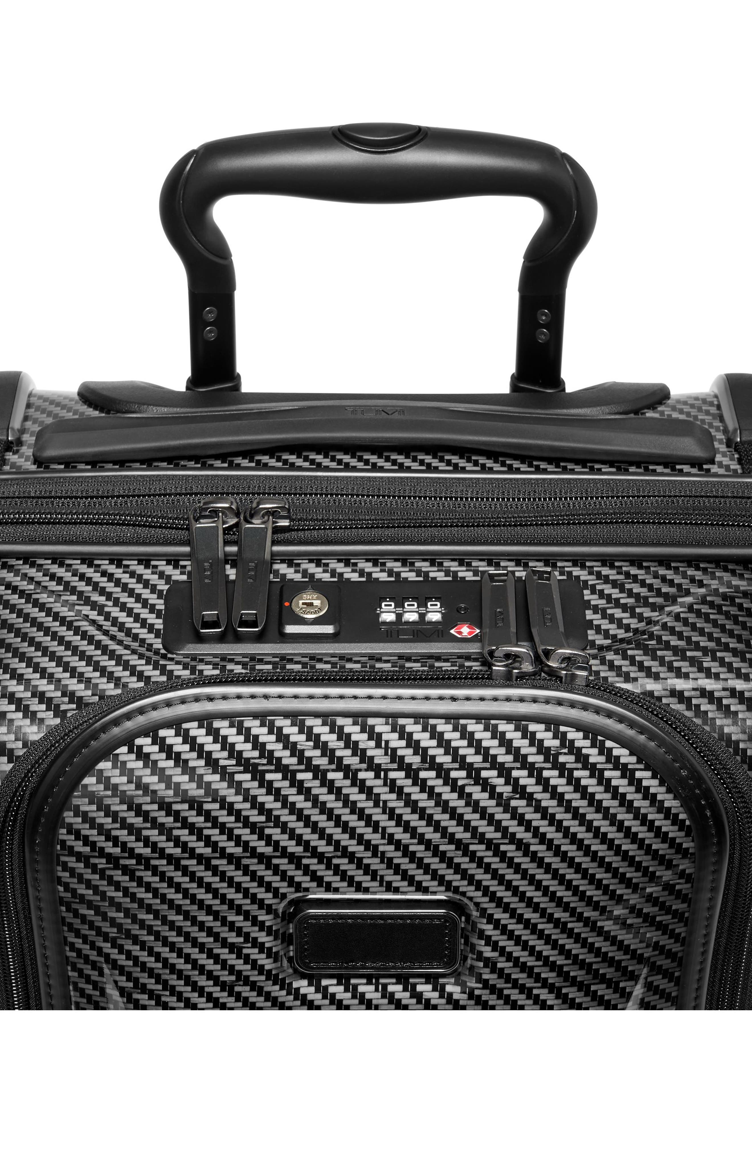TUMI Tegra-Lite<sup
®</sup
 International Expandable Wheeled Carry-On Bag, Alternate, color, Black/ Graphite