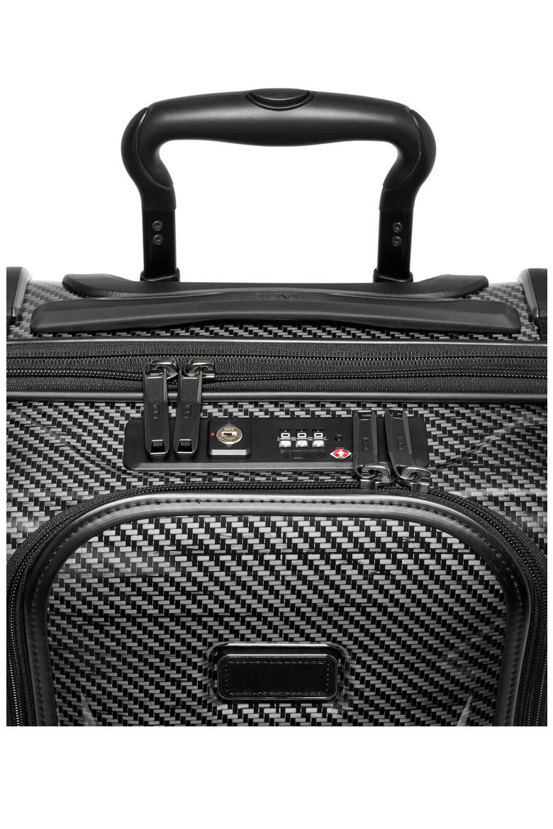 Tegra-Lite® Front Pocket Expandable Carry-On, Alternate, color, BLACK/ GRAPHITE