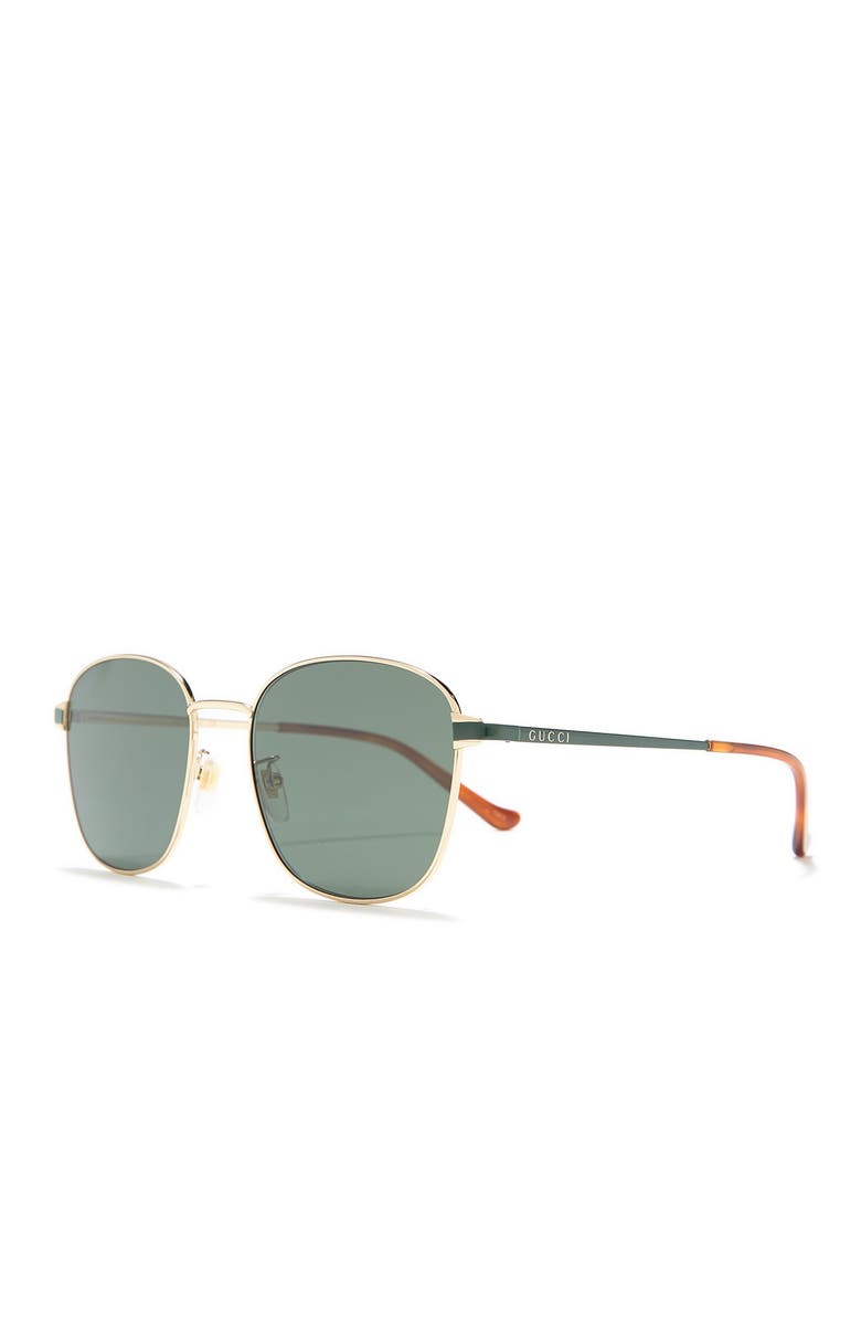 Gucci 56mm Square Sunglasses, Alternate, color,