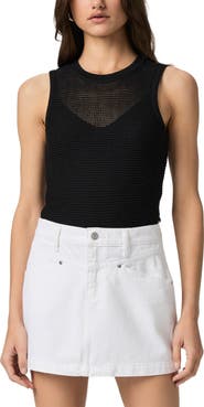 PAIGE Ryder Denim Miniskirt