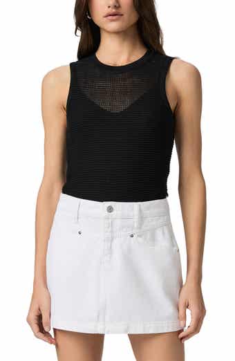 PAIGE Ryder Denim Miniskirt