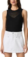 PAIGE Ryder Denim Miniskirt