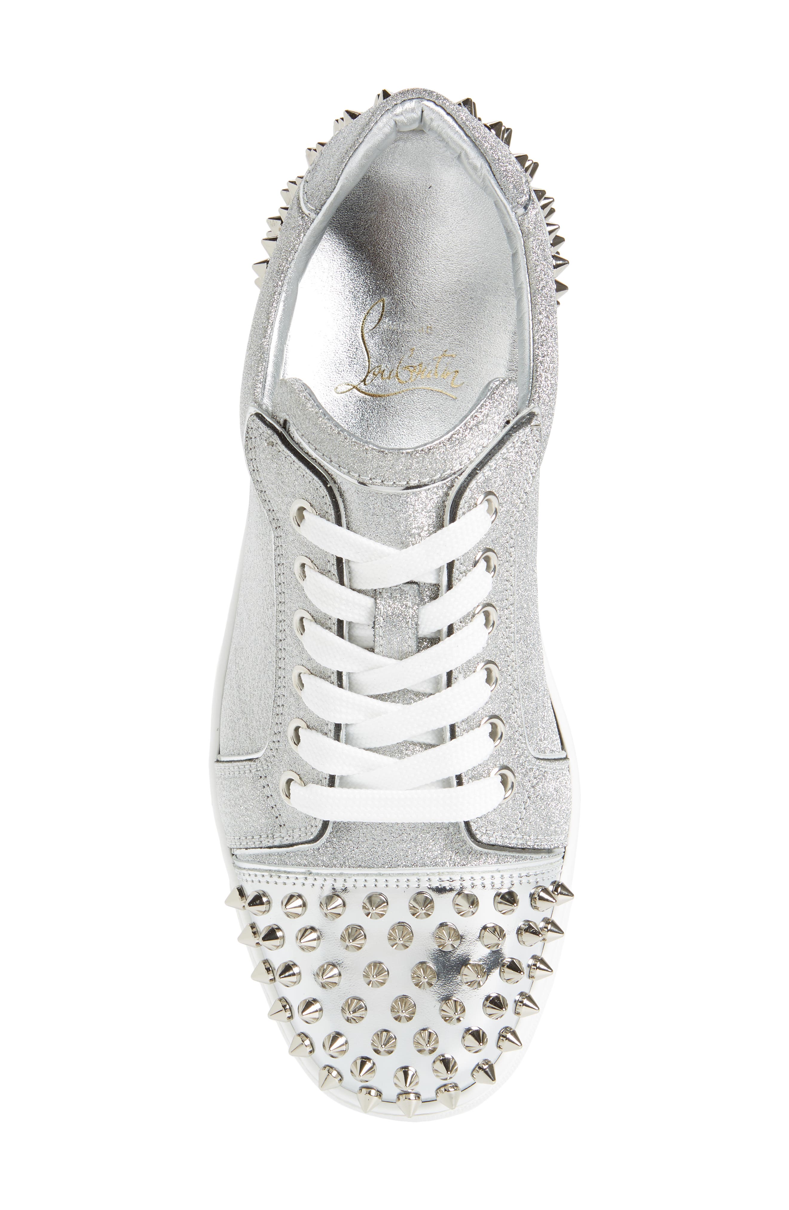 Christian Louboutin Viera 2 Spike Sneaker, Alternate, color, 
