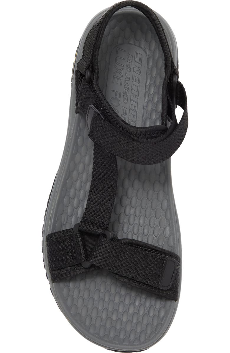 SKECHERS Lomell Rip Tide Open Toe Sandal, Alternate, color,