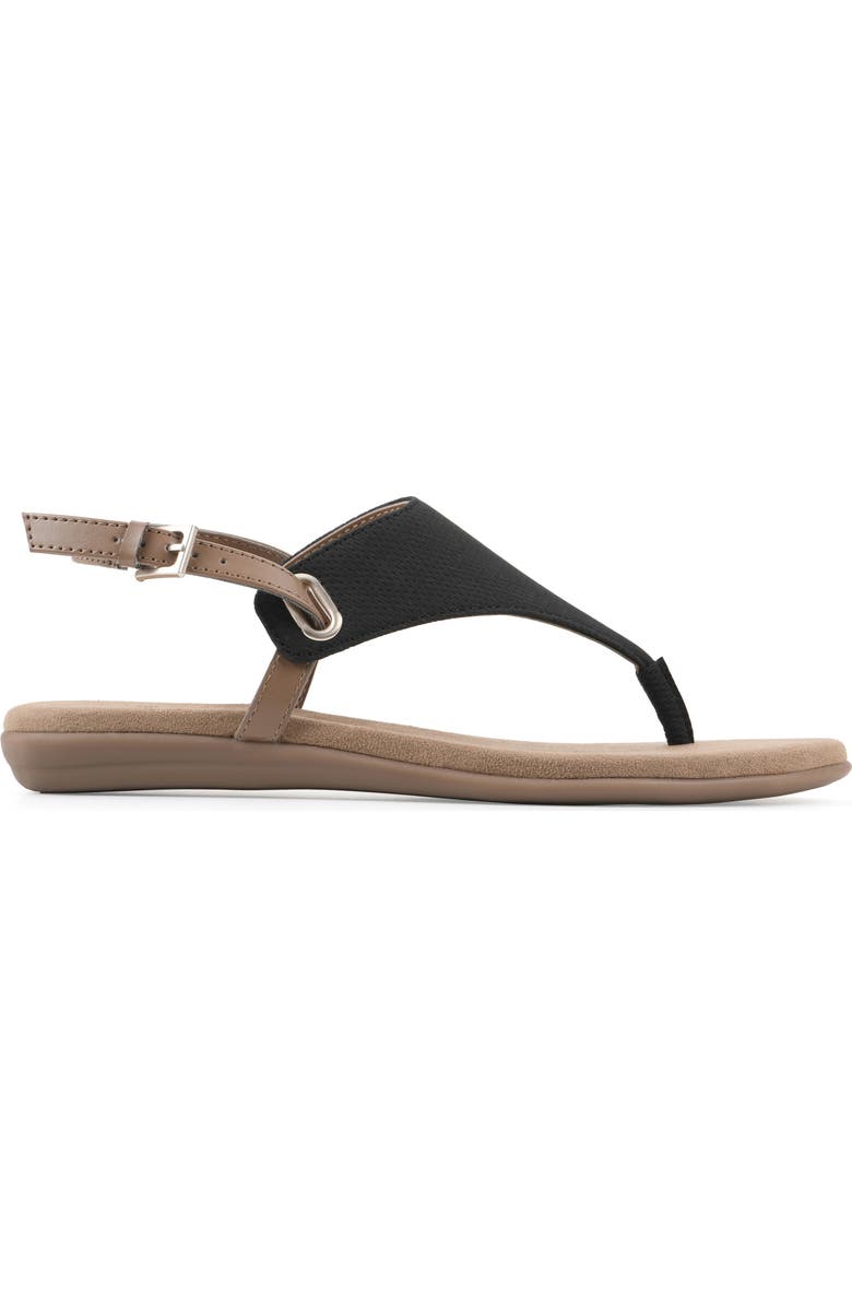 White Mountain Footwear <p>Lifted Slingback Sandal (Women)</p>, Alternate, color, Black/ Smooth