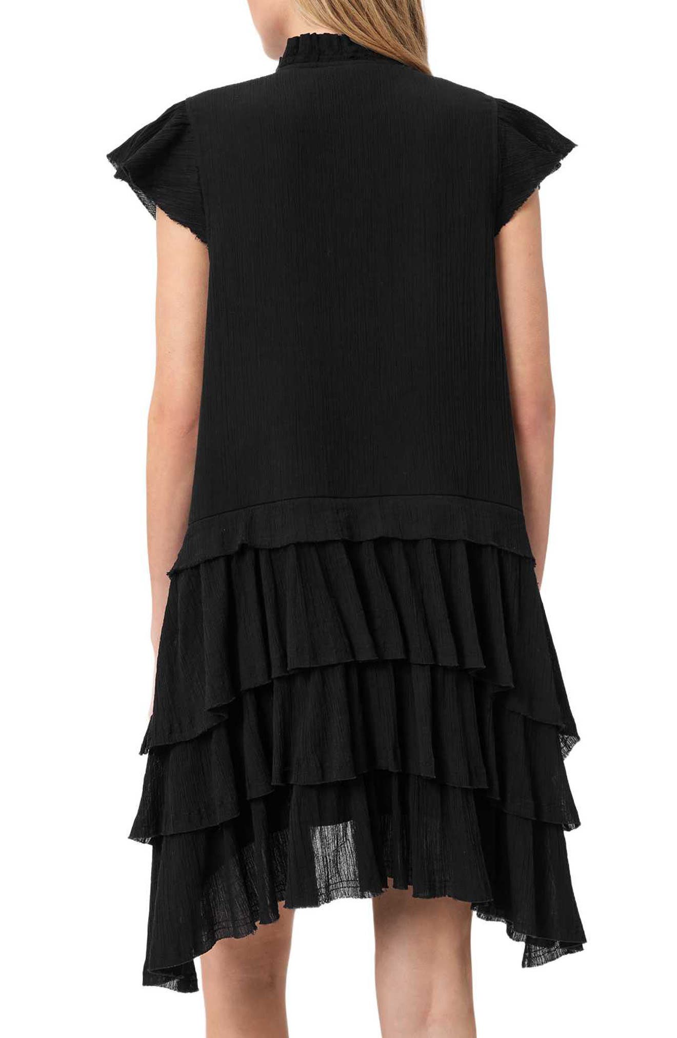 Cavalry Layered Ruffle High-Low Dress - image 2