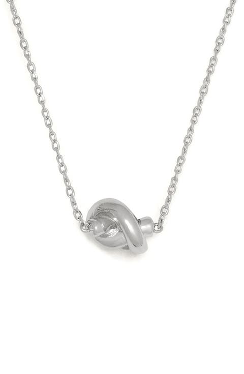 sailor's knot mini pendant necklace